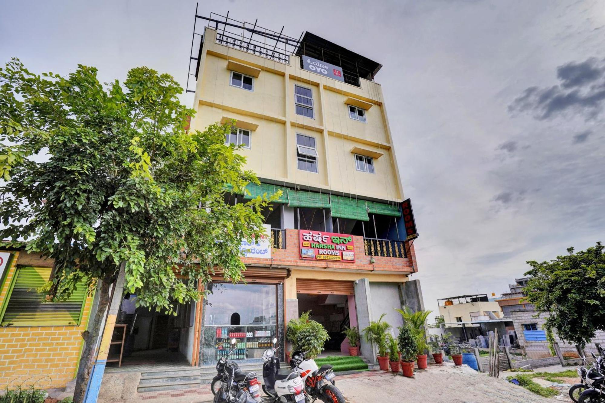 Hotel O Harsha Inn Bangalore Exteriör bild