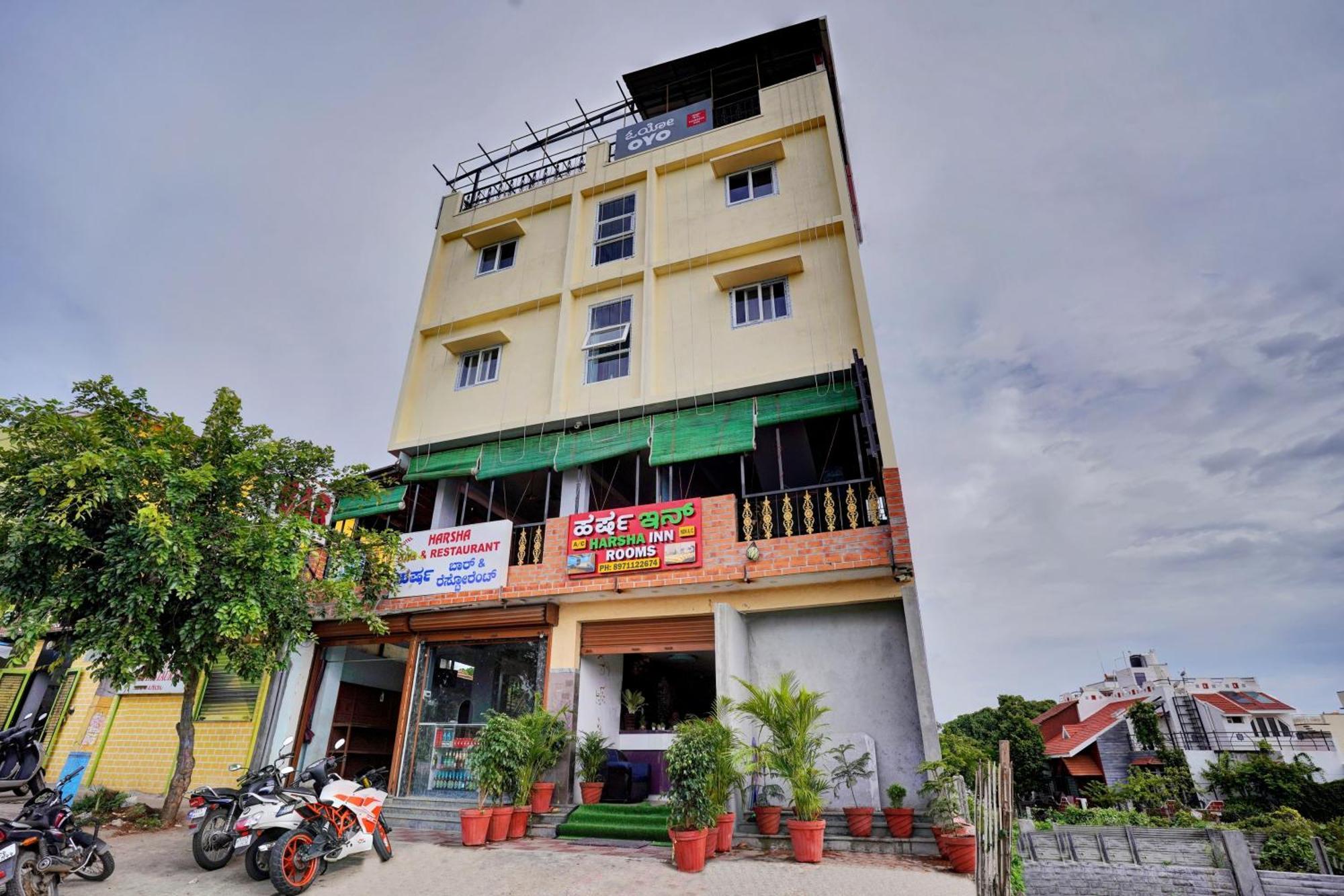 Hotel O Harsha Inn Bangalore Exteriör bild